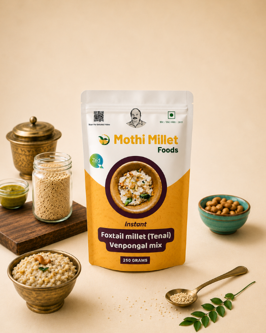 Mothi Millet Instant Foxtail Millet (Thinai) Venpongal Mix – 250g