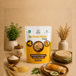 Mothi Millet Foods Multigrain Chapathi, Poori & Dosa Mix | 500g