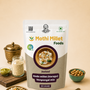 Mothi Millet Instant Kodo Millet (Varagu) Ven Pongal Mix – 250g