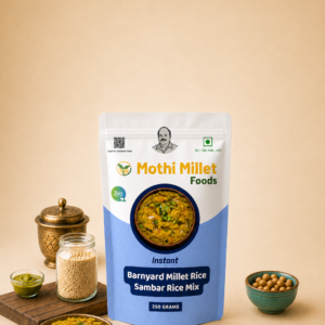 Mothi Millet Instant Barnyard Millet Rice Sambar Rice Mix – 250g
