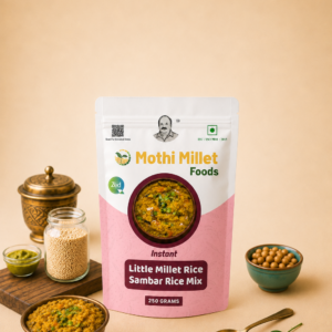 Mothi Millet Instant Little Millet Rice Sambar Rice Mix – 250g